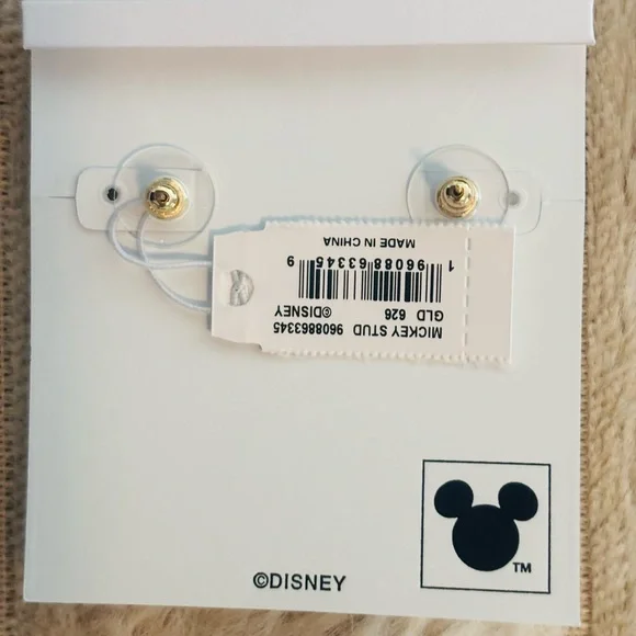 Disney | Kendra Scott Gold Mickey Mouse Stud Earrings - Picture 5 of 6